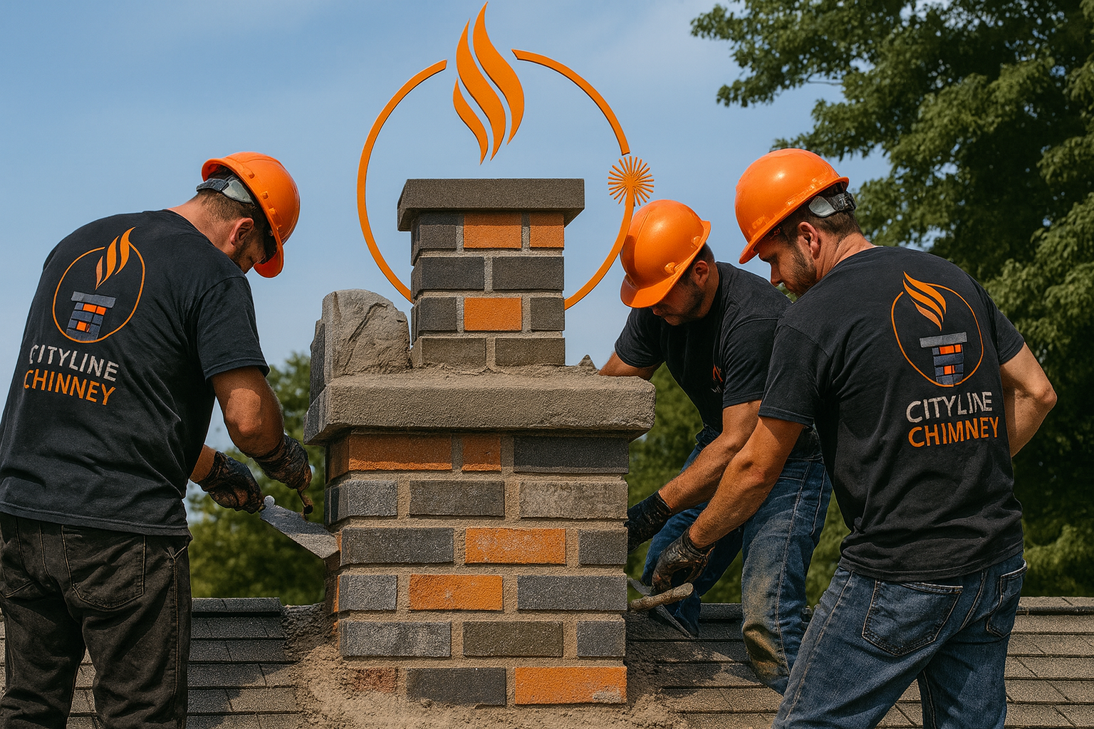 Boston Chimney Crown Crack Repair Experts