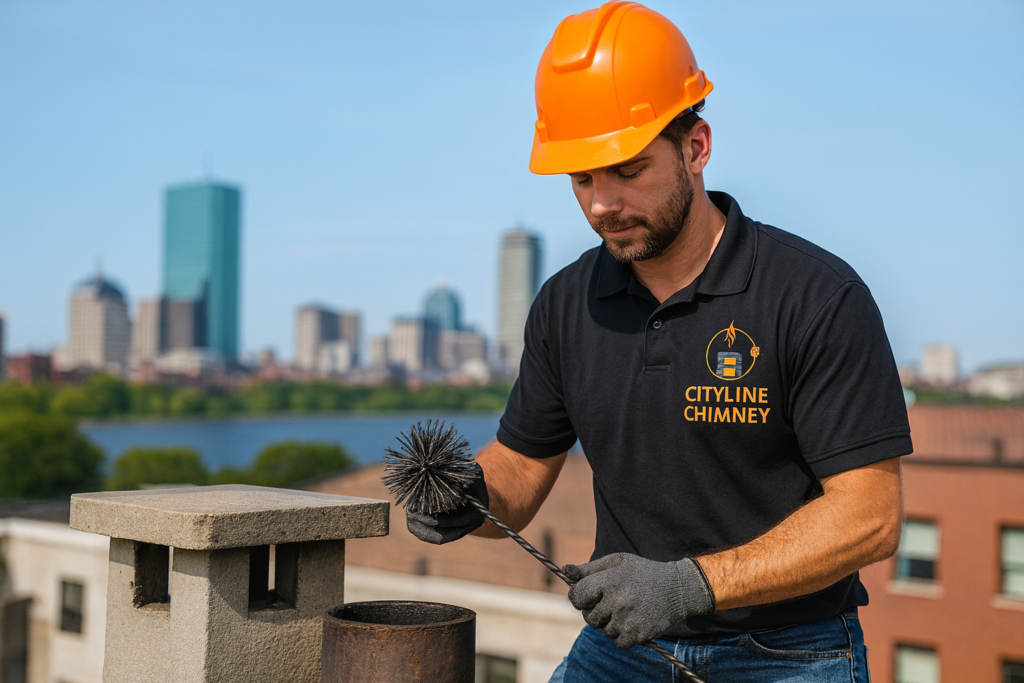 Chimney Sweep Cleaning Service in Boston MA