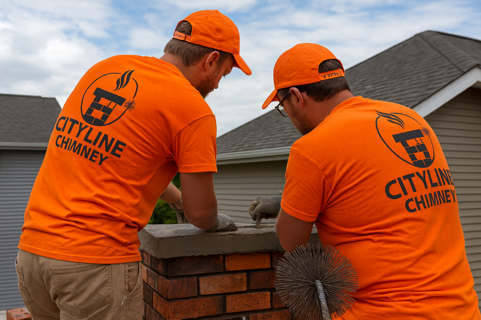 City Line Chimney Crown Waterproof Seal Boston