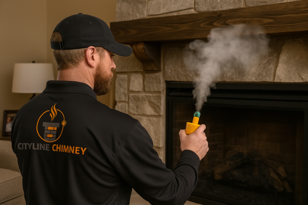 City Line Chimney Smoke Draft Repair Boston MA