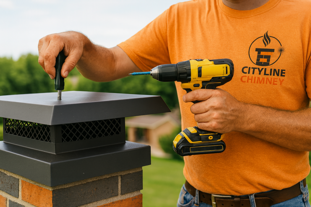 Professional Chimney Cap Fitting Boston